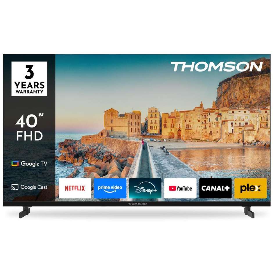 Thomson 40FG2S15 TV LCD 40" Full HD Smart TV Wi-Fi Classe E Colore Nero