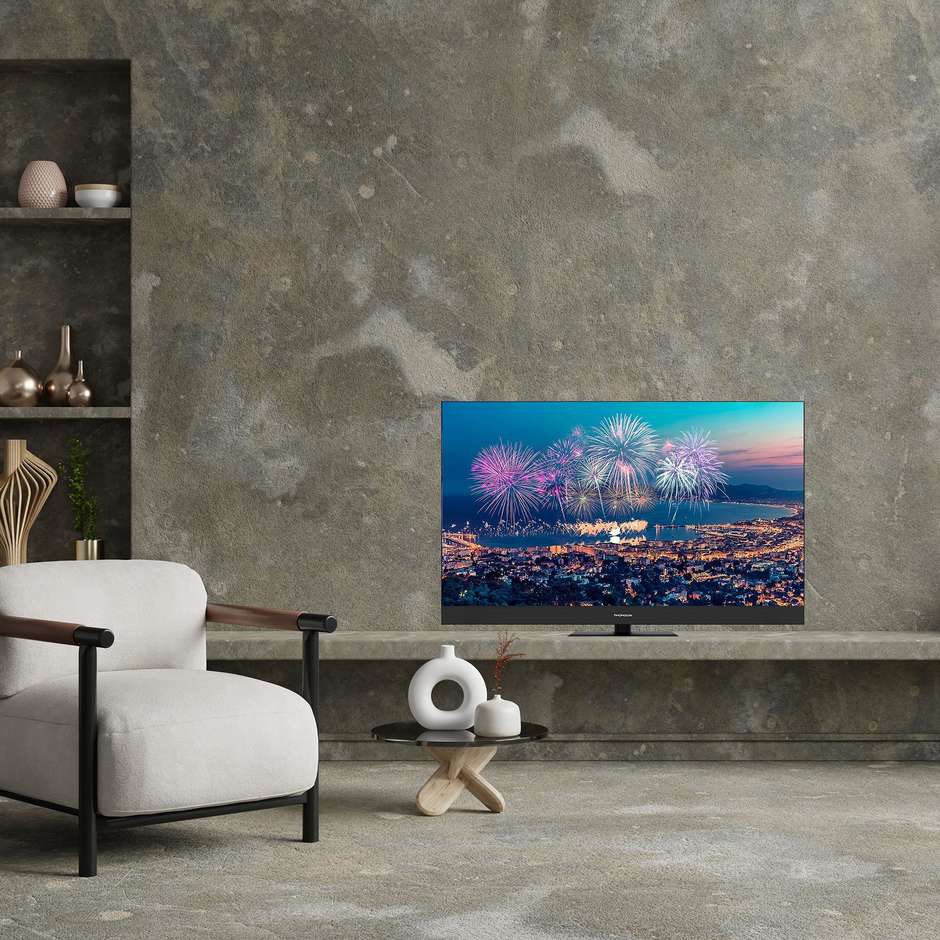 Thomson 43QG6C14 Smart TV QLED 43" 4K Ultra HD Wi-Fi DVB-T2 Classe F Nero