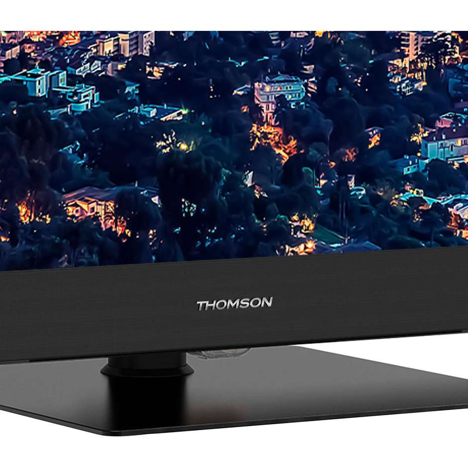 Thomson 43QG6C14 TV Qled 43" 4K Ultra HD Smart TV Wi-Fi Classe F Colore Nero