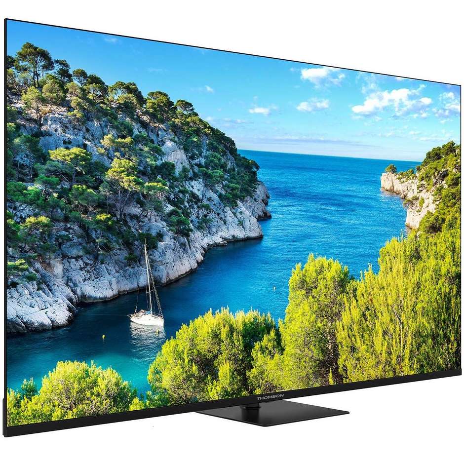 Thomson 50UG5C14 TV LED 50" 4K Ultra HD Smart TV Wi-Fi Classe F Colore Nero