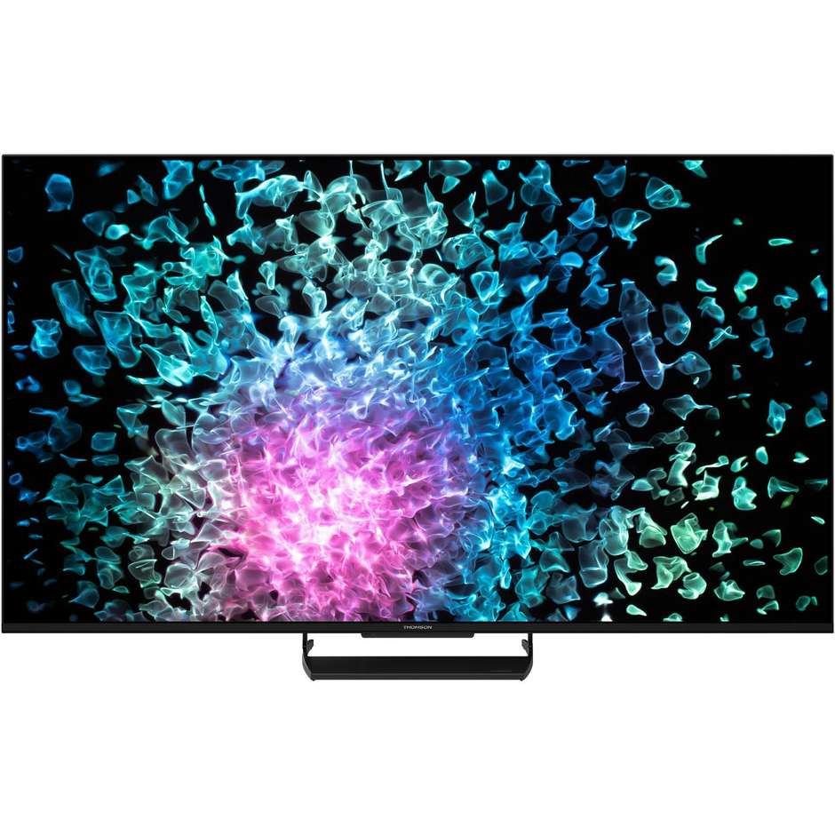 Thomson 55MG7C15 TV LED 55" 4K Ultra HD Smart TV Wi-Fi Classe G Colore Nero