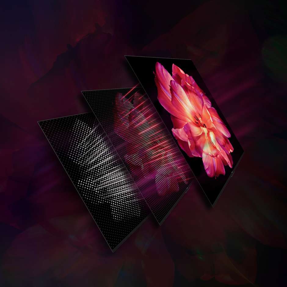 Thomson 55MG7C15 TV LED 55" 4K Ultra HD Smart TV Wi-Fi Classe G Colore Nero