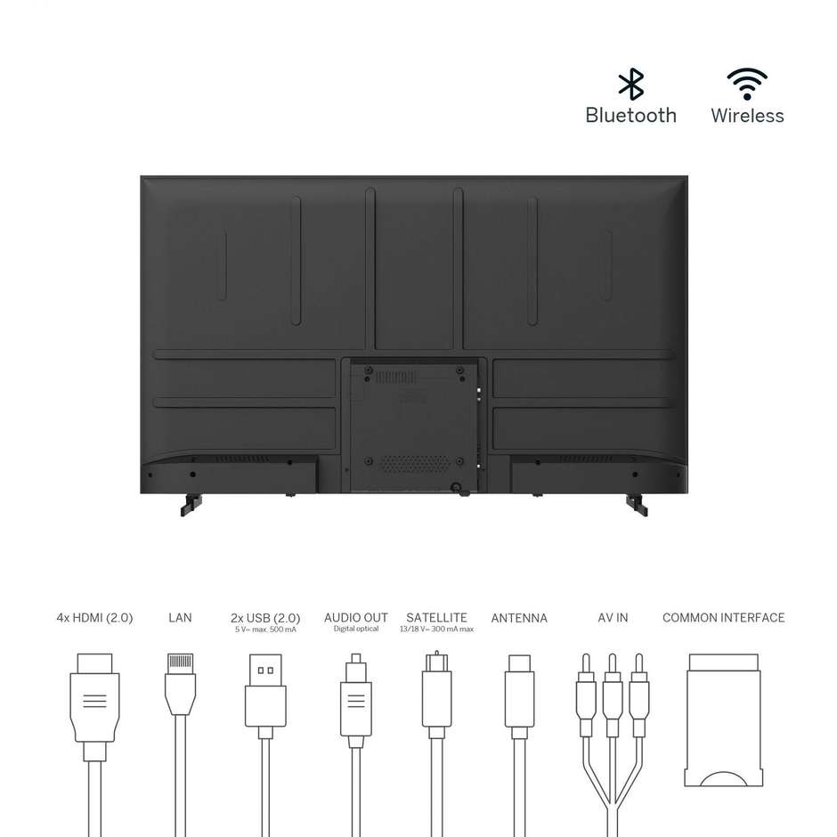 THOMSON 55UA5S13 Smart TV 55" LED 4K Ultra HD Colore Black