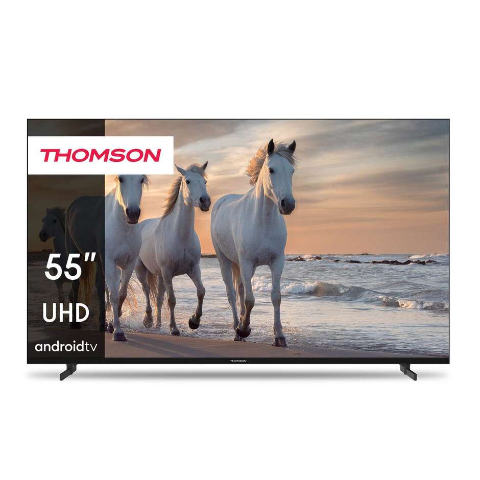 Thomson 55UA5S13 Tv LED Tv 55" 4K Ultra Hd Smart Tv Wi-Fi Classe E Colore Nero