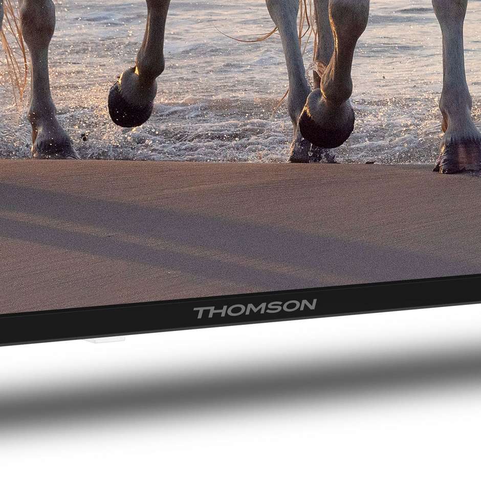 Thomson 55UA5S13 Tv LED Tv 55" 4K Ultra Hd Smart Tv Wi-Fi Classe E Colore Nero