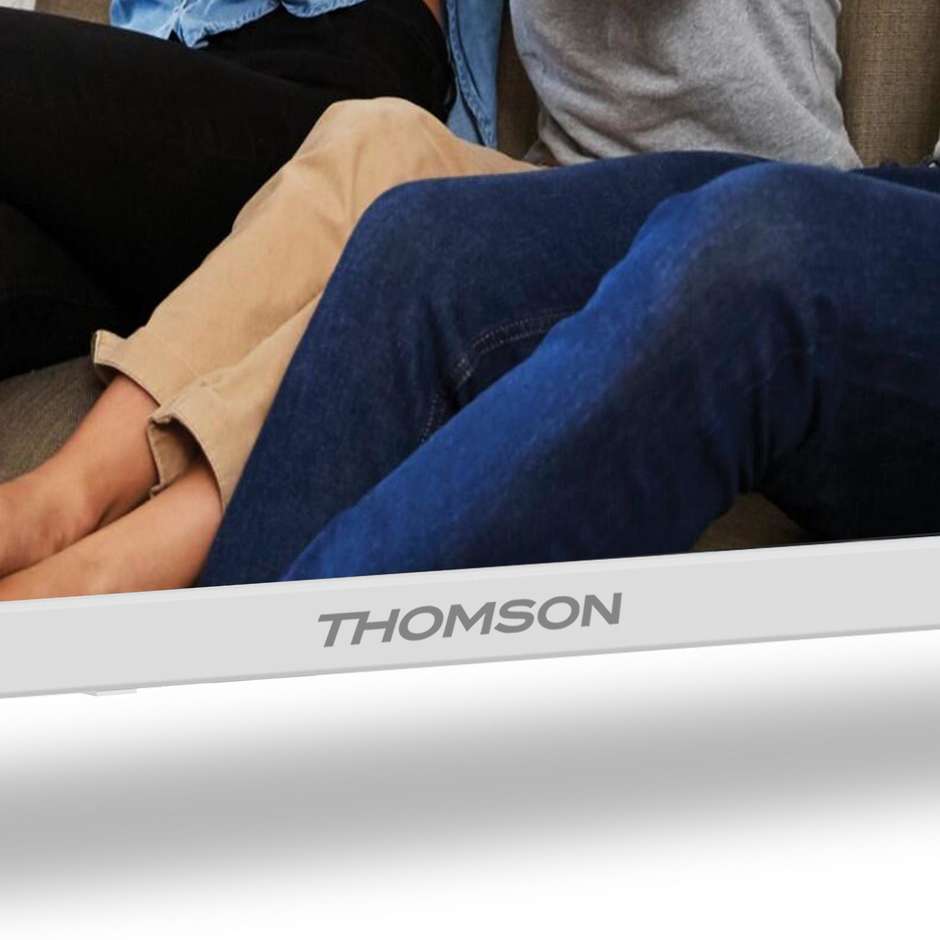 Thomson 55UG4S14W TV 55" 4K Ultra HD Smart TV Wi-Fi Classe E Colore Bianco