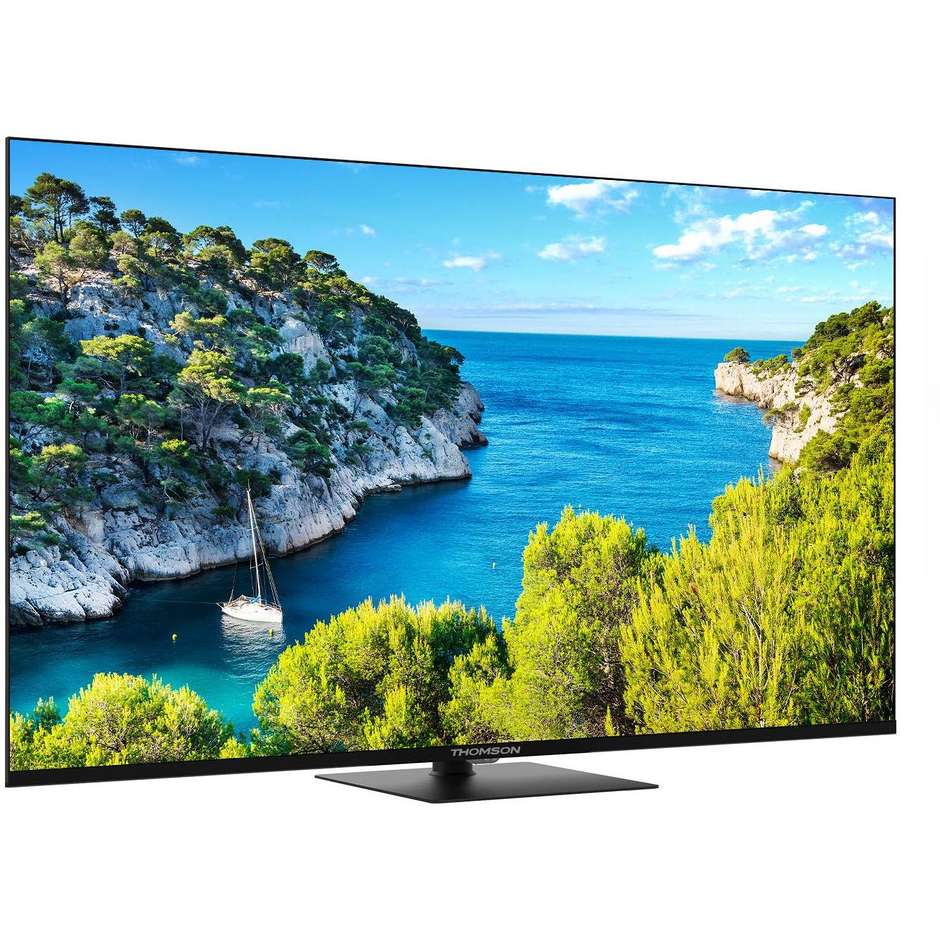 THOMSON 55UG5C14 Smart TV 55" LED 4K Ultra HD Google TV Colore Black