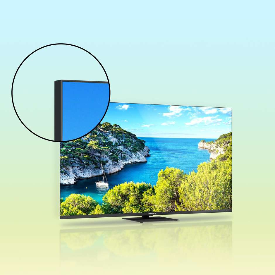 THOMSON 55UG5C14 Smart TV 55" LED 4K Ultra HD Google TV Colore Black