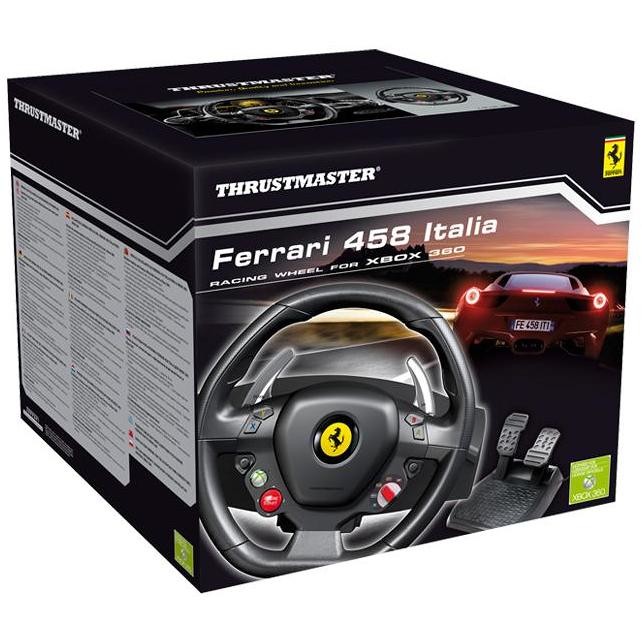 Thrustmaster Ferrari 458 Italia Wheel volante + pedali interfaccia USB -  Videogiochi Controllers e sensori Games - ClickForShop