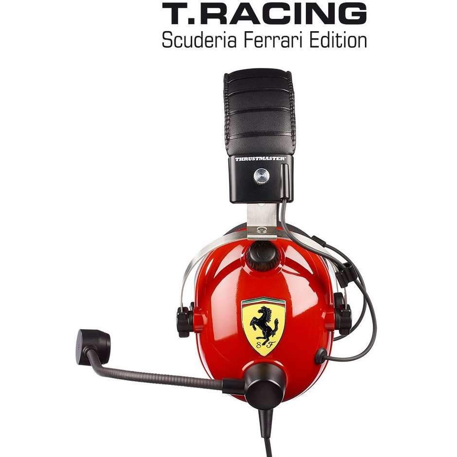 Thrustmaster Scuderia Ferrari Race Kit volante + cuffie per PS3/PS4/Xbox One/PC