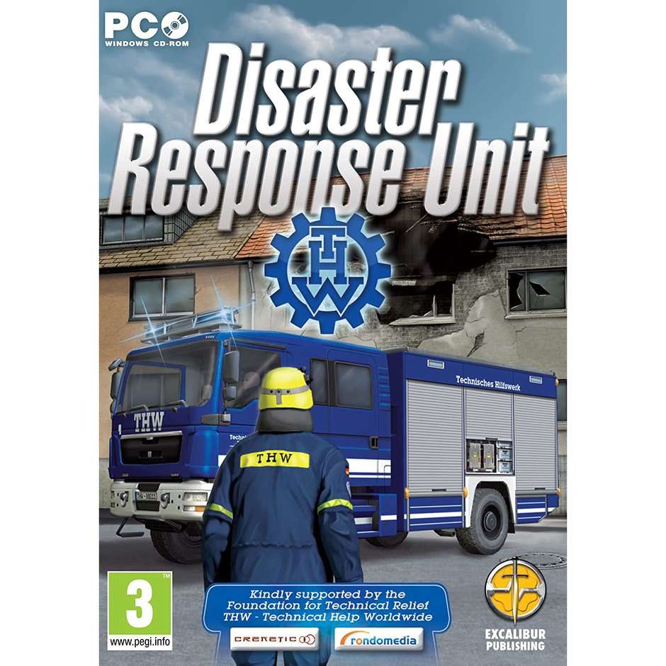 THW Disaster Response Unit videogioco per PC