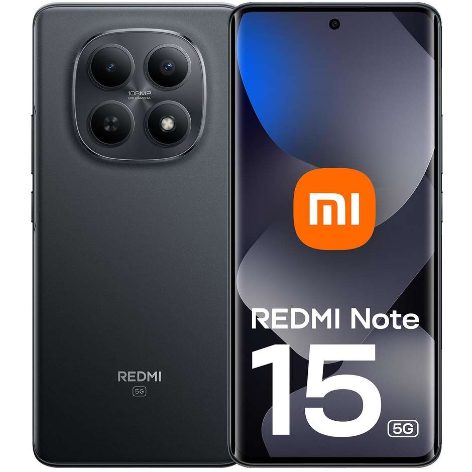 TIM Note 15 5G 6GB 128GB 6,77" AMOLED 108MP Nero