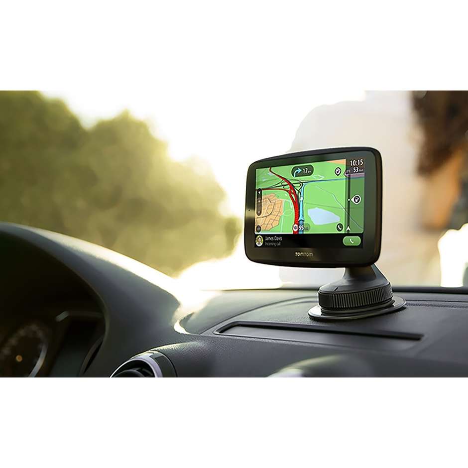 TOM TOM 1PN5.002.10 Navigatore Satellitare GPS per Auto con Schermo Touchscreen e Mappe Europee Colore Black