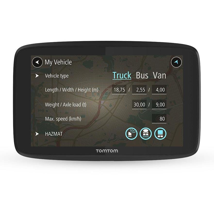 Tom Tom GO PROFESSIONAL 620 Navigatore 6'' Wi-Fi Bluetooth 45 Paesi colore grigio scuro