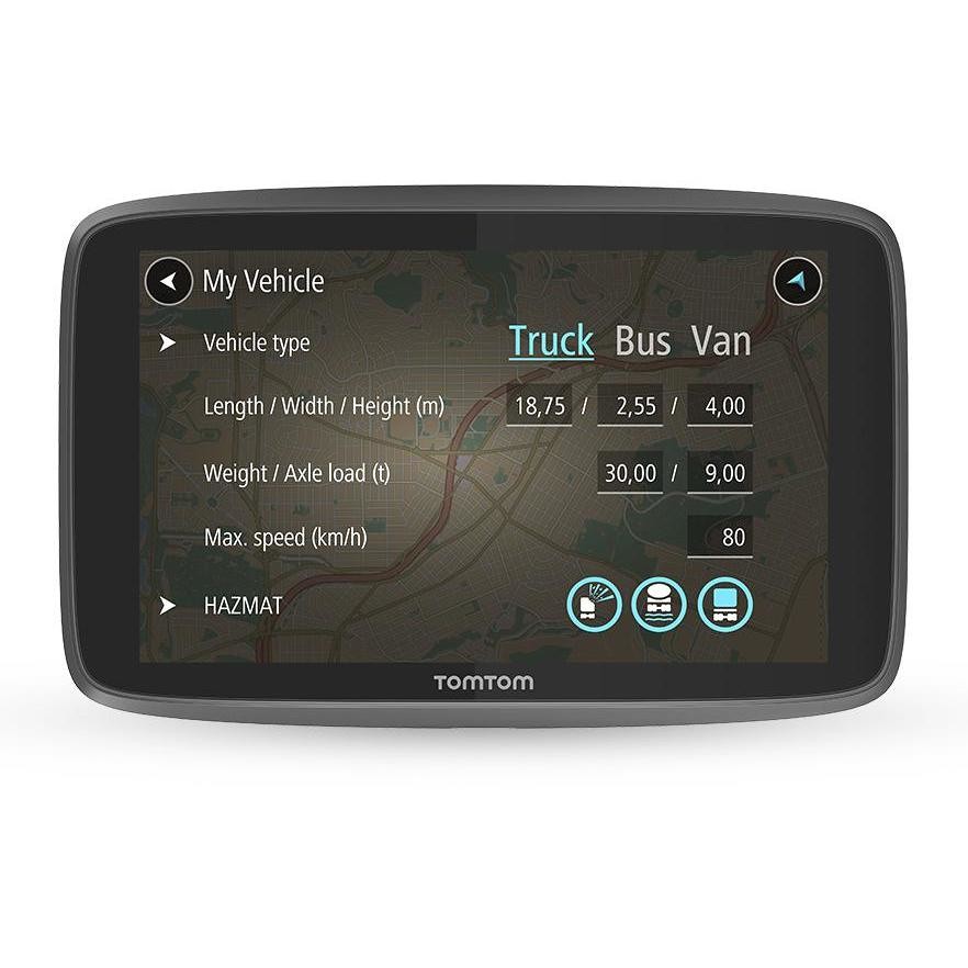 TomTom GO6250 Professional Navigatore 6'' Wi-Fi per veicoli di grandi dimensione