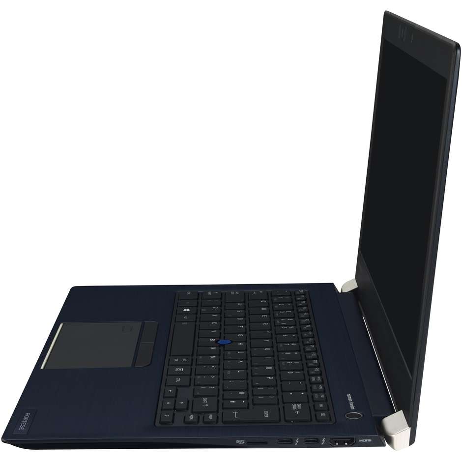 Toshiba Portégé X30-D-15E Notebook 13" Intel i5-7200U Ram 16 GB SSD 512 GB Windows 10 Pro colore Blu