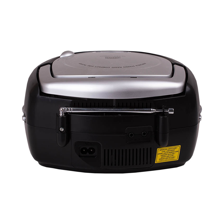 Trevi CD-512 Radioregistratore portatile colore nero e grigio