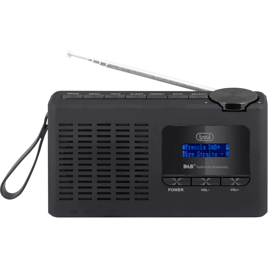 Trevi DAB 7F94 R Radio digitale portatile DAB/DAB+/FM colore nero