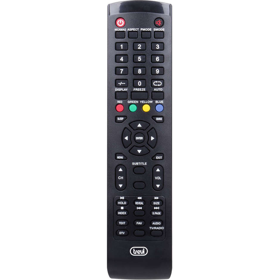 Trevi LTV 1601 SAT Tv LED 16" HD Ready DVB-T2 HEVC 1 HDMI 1 USB classe A+ colore nero
