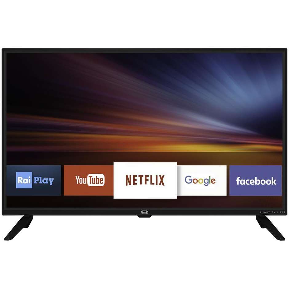 Trevi LTV3209 Smart TV LED 32'' HD-Ready Smart TV Wi-Fi Classe E colore cornice nero