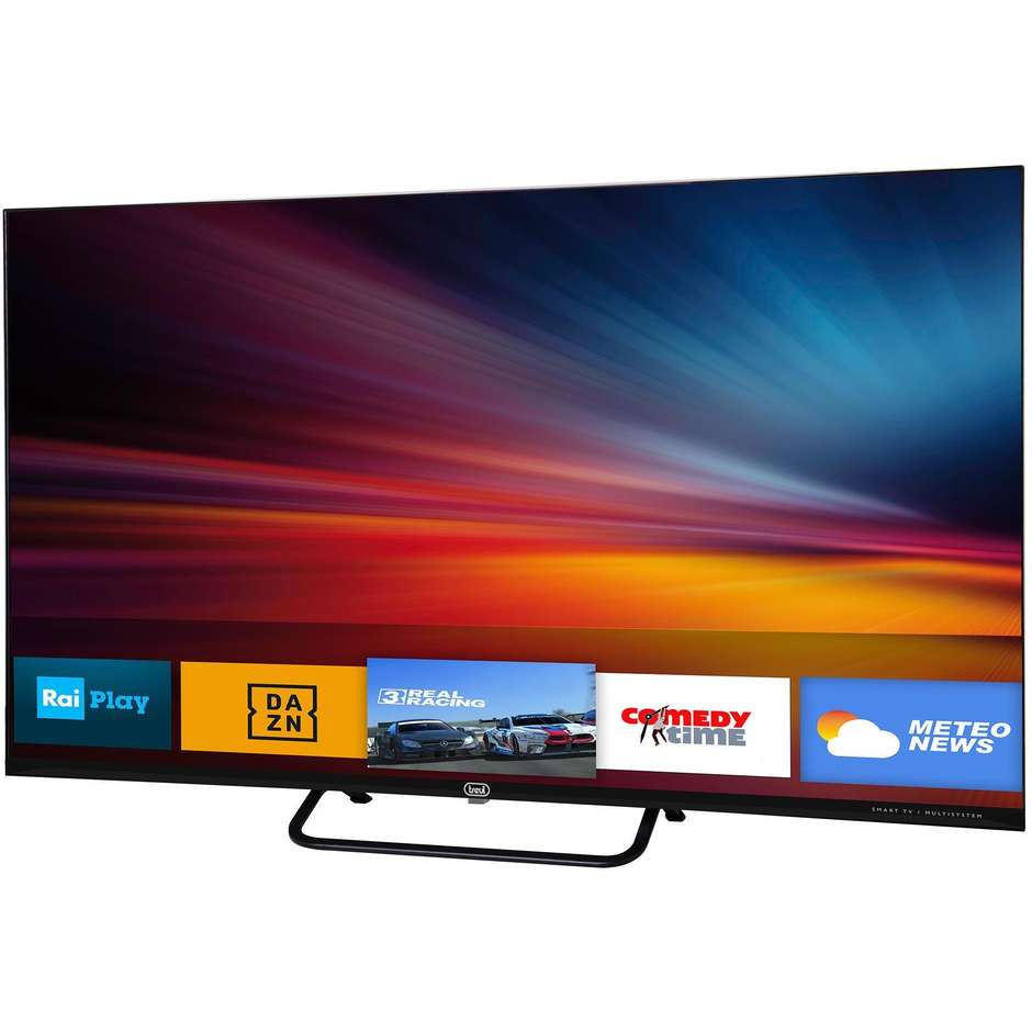 Trevi LTV4302SM00 Smart TV LED 43" Full HD Wi-Fi DVB-T2 Classe F Nero