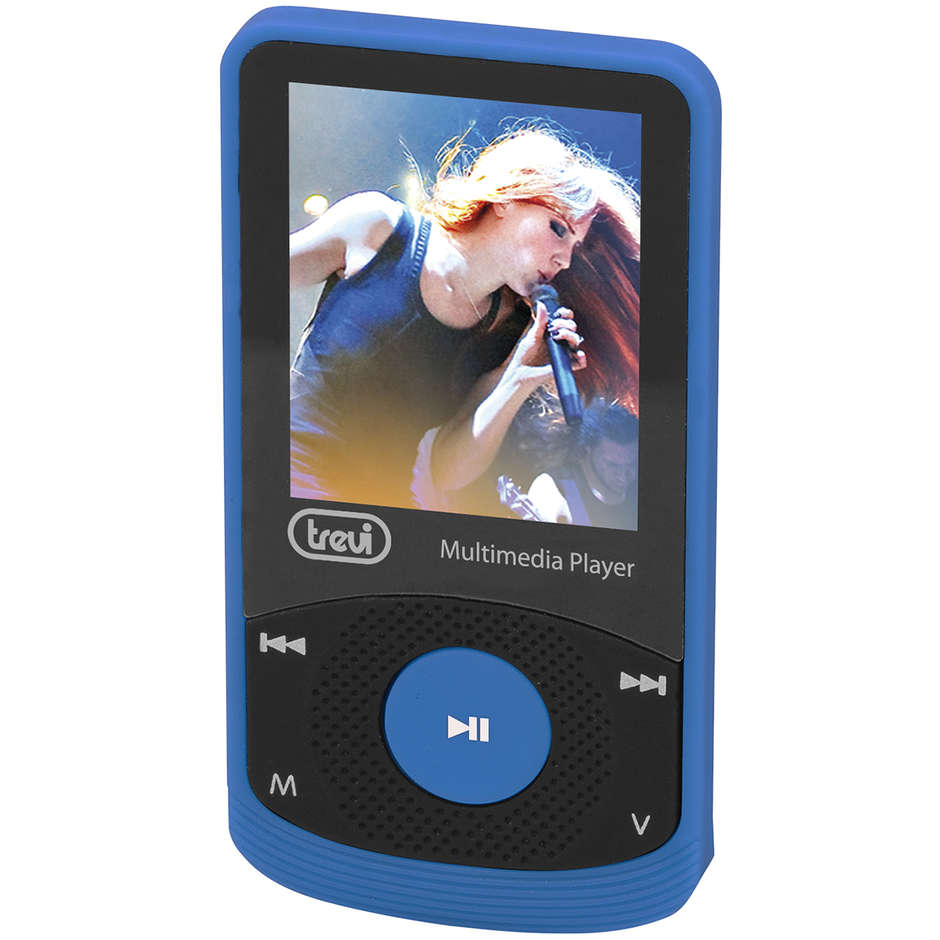 Trevi MPV 1725 SD lettore multimediale Mp3 con slot per micro SD colore blu