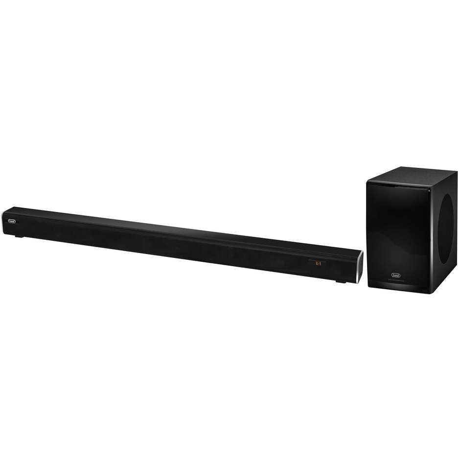 Trevi Sb 8370 Sw Soundbar Stereo con Bluetooth Cassa Subwoofer Wireless Colore Nero