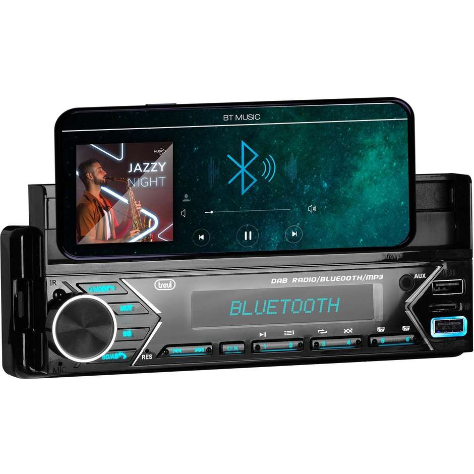 Trevi SCD5753DAB Dispositivo Elettronico Multimediale Nero