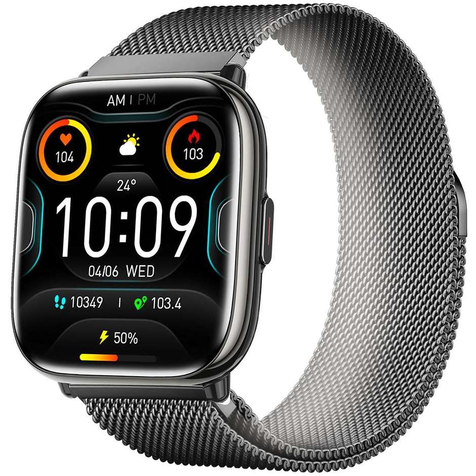 Trevi T-FIT 265 Smartwatch 1.75" Bluetooth Cardio e Notifiche Colore Nero