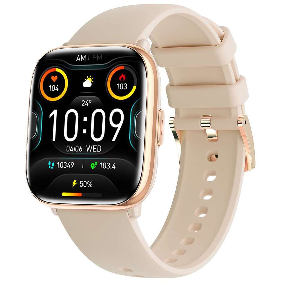 Trevi T-FIT 265 Smartwatch 1.75" Bluetooth Colore Oro