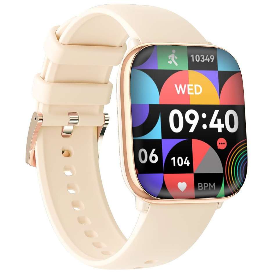 Trevi T-FIT 265 Smartwatch 1.75" Bluetooth Colore Oro