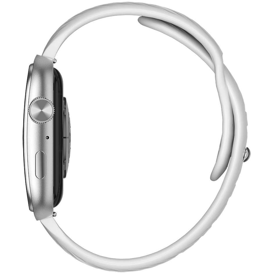 Trevi T-FIT 400 C Smartwatch AMOLED 1.96" Cassa Metallo IP67 Chiamate Bluetooth Colore Argento