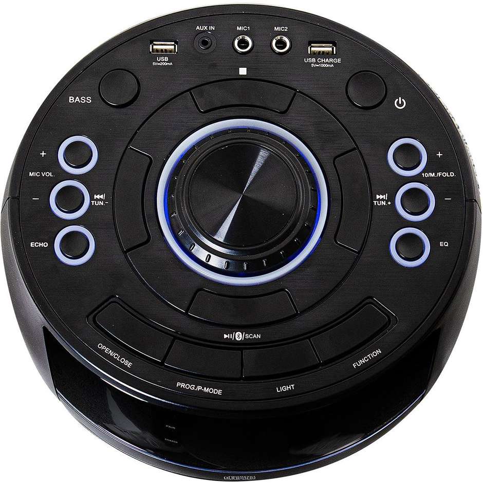 Trevi X Fest Altoparlante 90 W CD Wireless USB AUX-IN XF 900