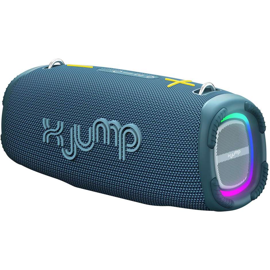 Trevi X JUMP Altoparlante Amplificato Potenza 90 W Wireless Bluetooth Colore Blu