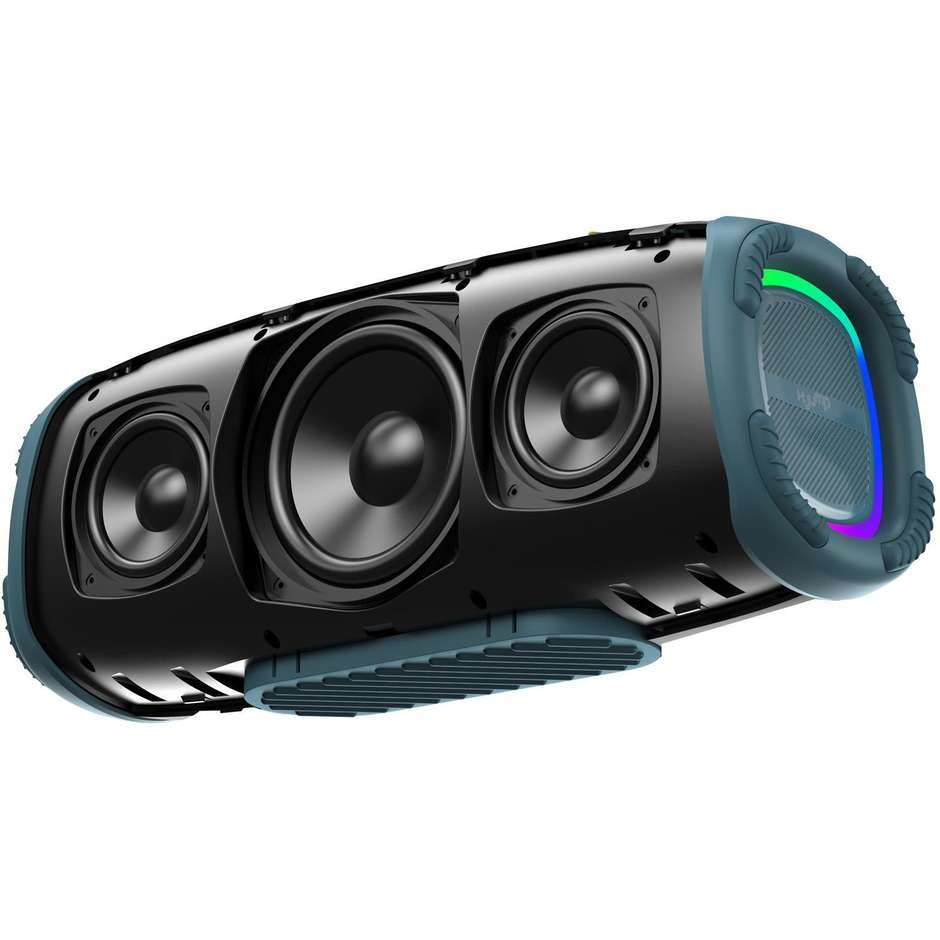 Trevi X JUMP Altoparlante Amplificato Potenza 90 W Wireless Bluetooth Colore Blu