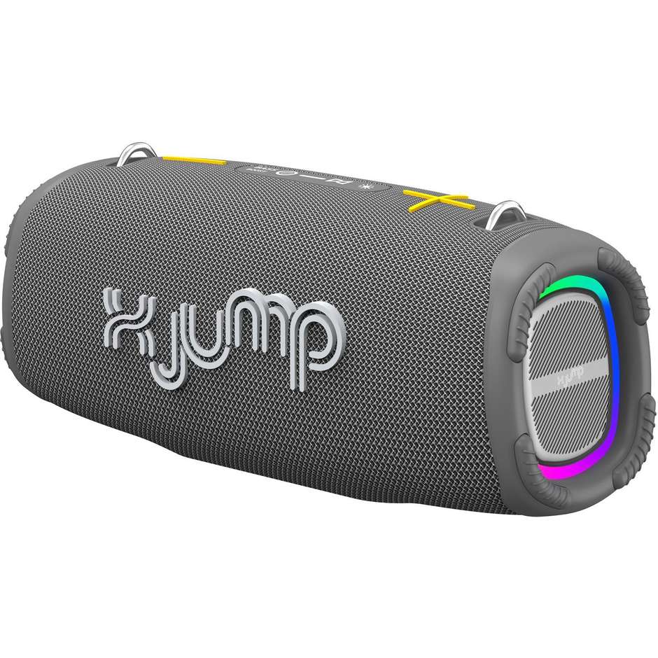 Trevi X JUMP Altoparlante Amplificato Potenza 90 W Wireless Bluetooth Colore Grigio