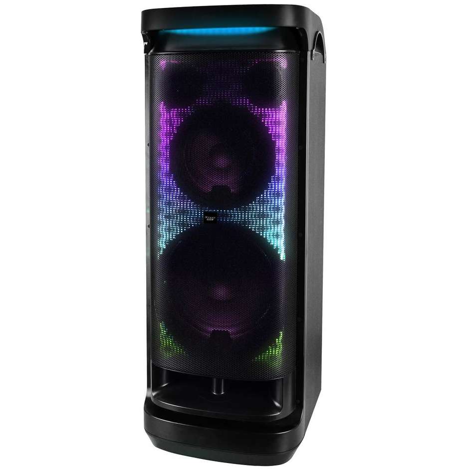 Trevi XF 4400 DJ Sistema 2.1 500W PMPO - TWS, LED, SD, Aux, Nero