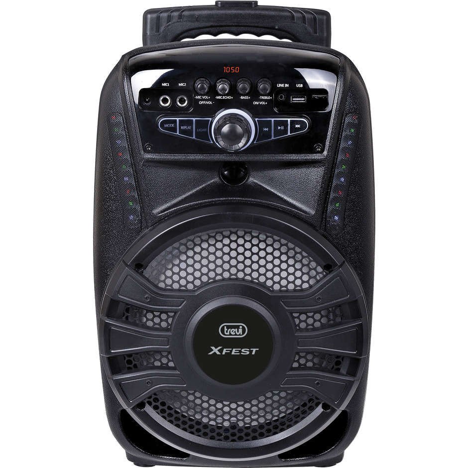 Trevi XF 450 XFest diffusore altoparlante trolley amplificato Bluetooth 30 Watt