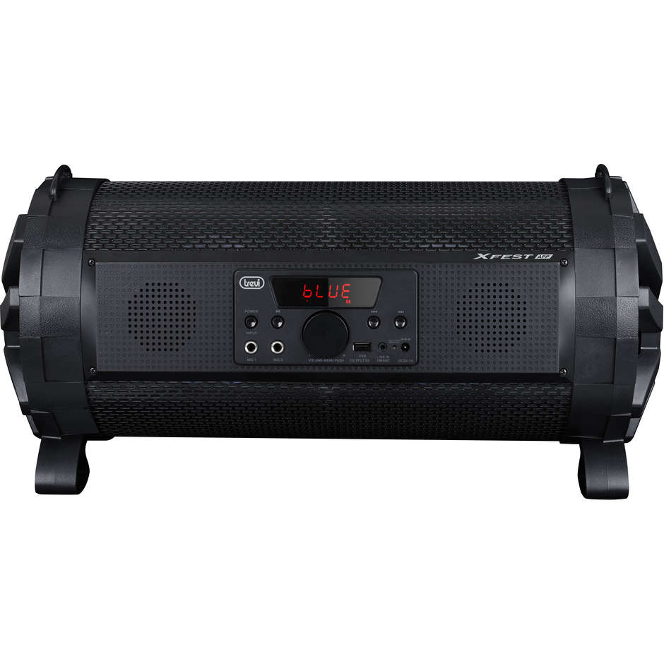 Trevi XF 550 APP diffusore speaker amplificato Bluetooth radio porta USB colore nero