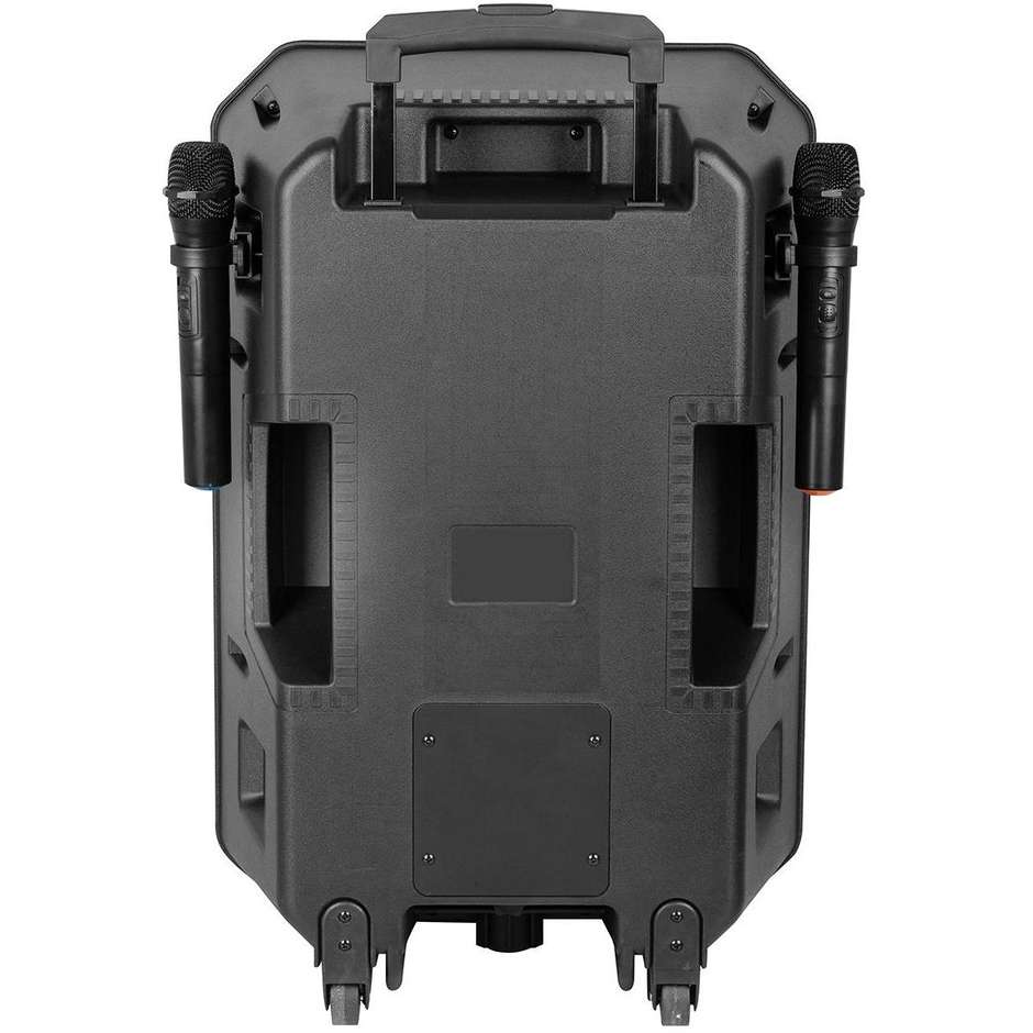 Trevi XF1550 Diffusore Trolley Bluetooth + 2 Microfoni Wireless colore nero
