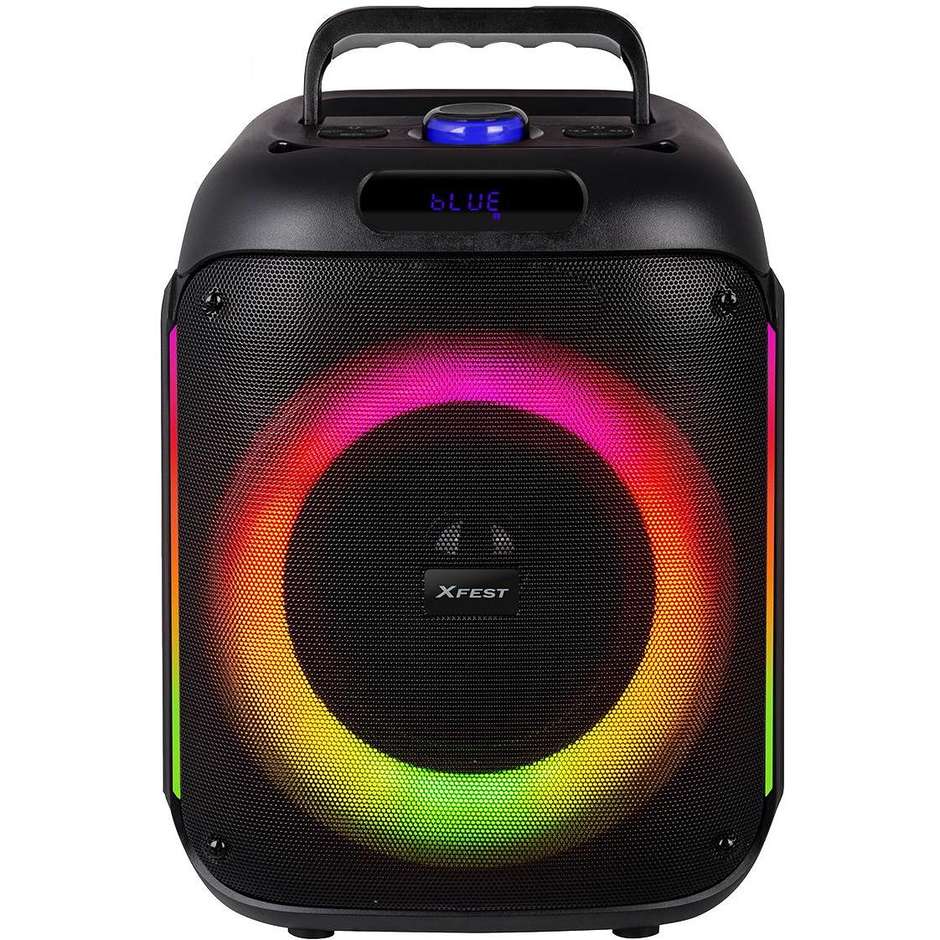 TREVI XF215 Altoparlante Portatile Wireless Amplificato da Festa Potenza 60 W Colore Nero