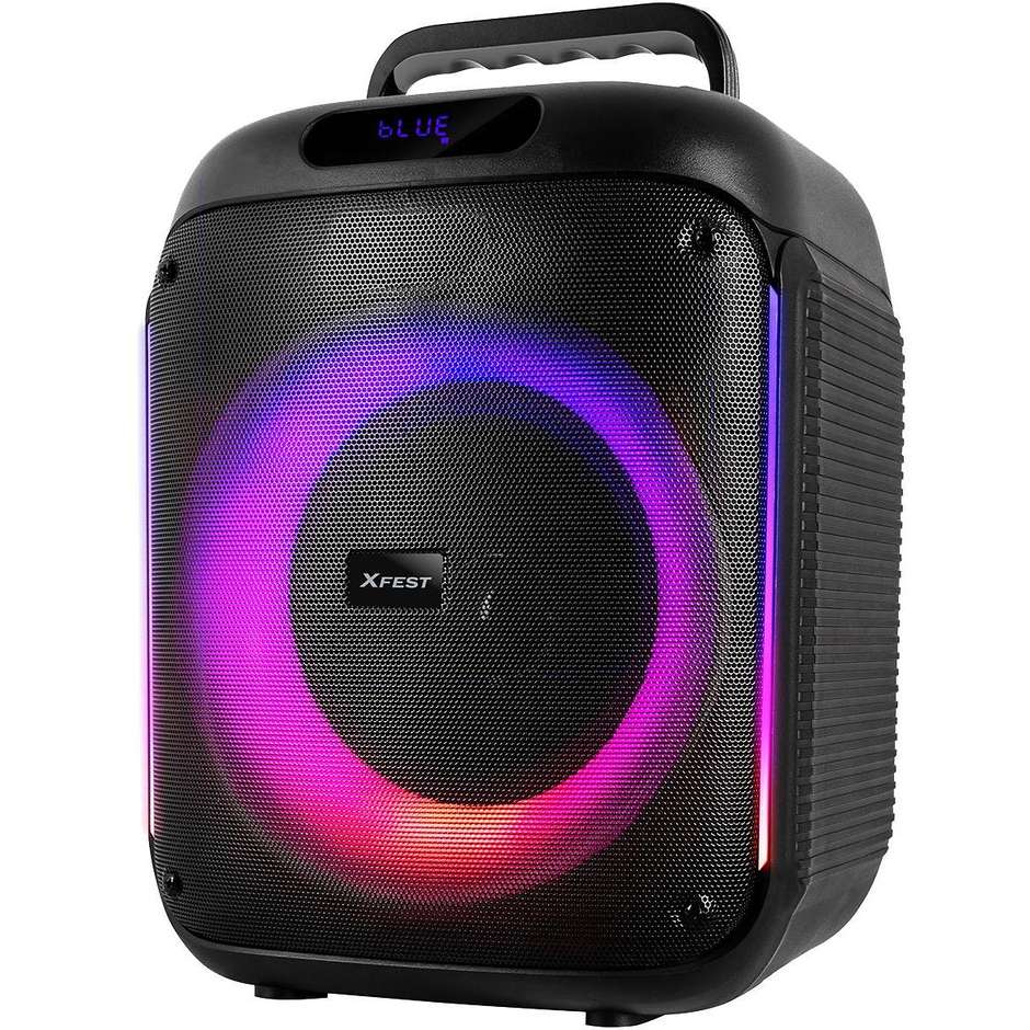TREVI XF215 Altoparlante Portatile Wireless Amplificato da Festa Potenza 60 W Colore Nero