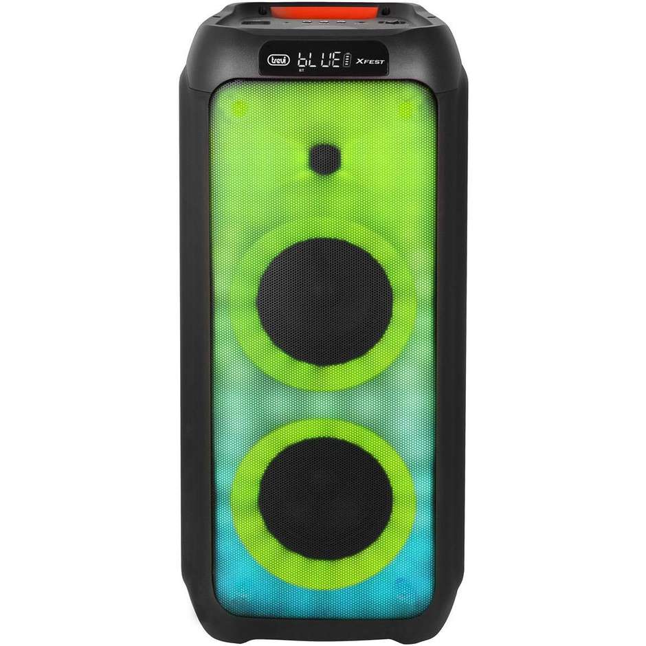 TREVI XF3100 Party Speaker Diffusore Amplificato Portatile XFest Potenza 130 W Colore Nero