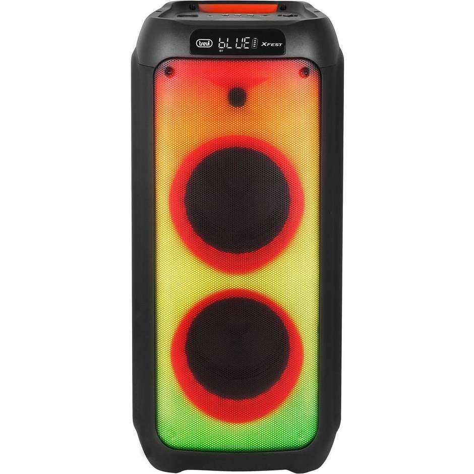 TREVI XF3100 Party Speaker Diffusore Amplificato Portatile XFest Potenza 130 W Colore Nero