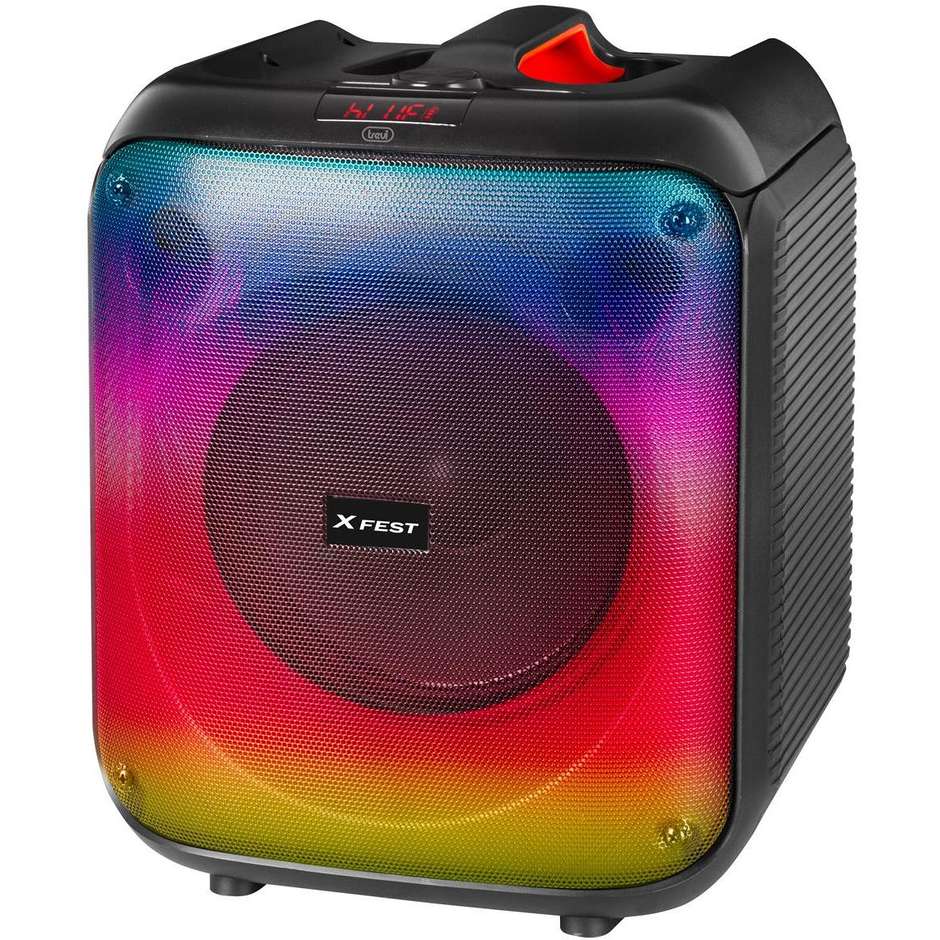 Trevi XFEST Altoparlante Potenza 60 W Wireless Bluetooth Colore Nero