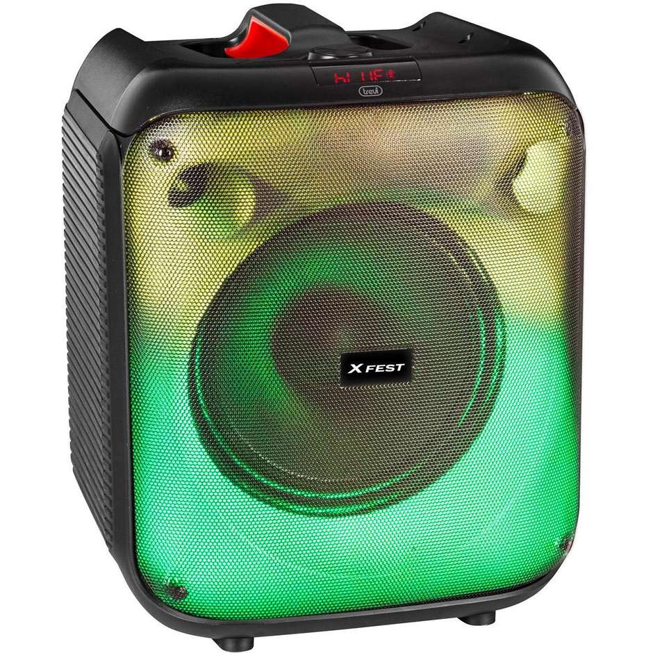 Trevi XFEST Altoparlante Potenza 60 W Wireless Bluetooth Colore Nero
