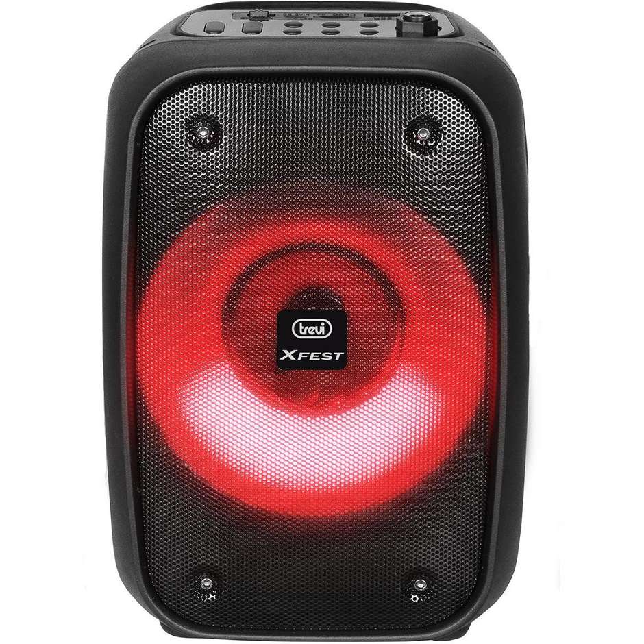 Trevi XFest XF 150 KB speaker karaoke 15 W con microfono e luci Disco Light