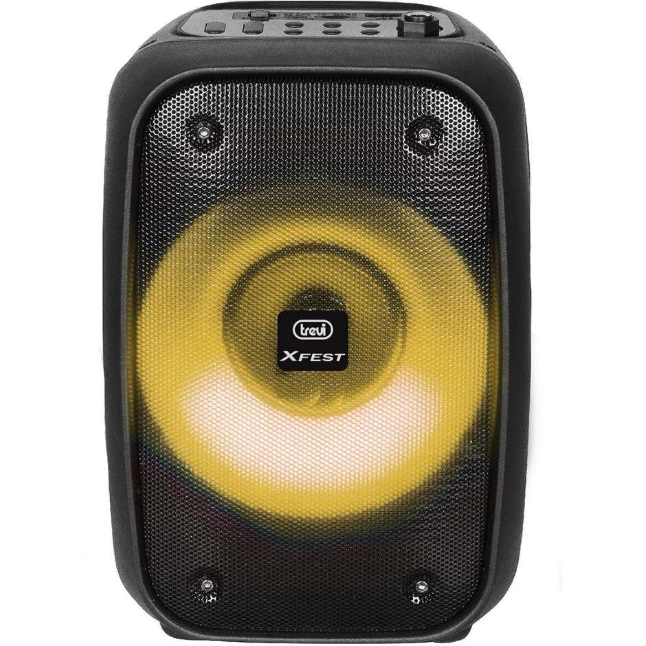 Trevi XFest XF 150 KB speaker karaoke 15 W con microfono e luci Disco Light