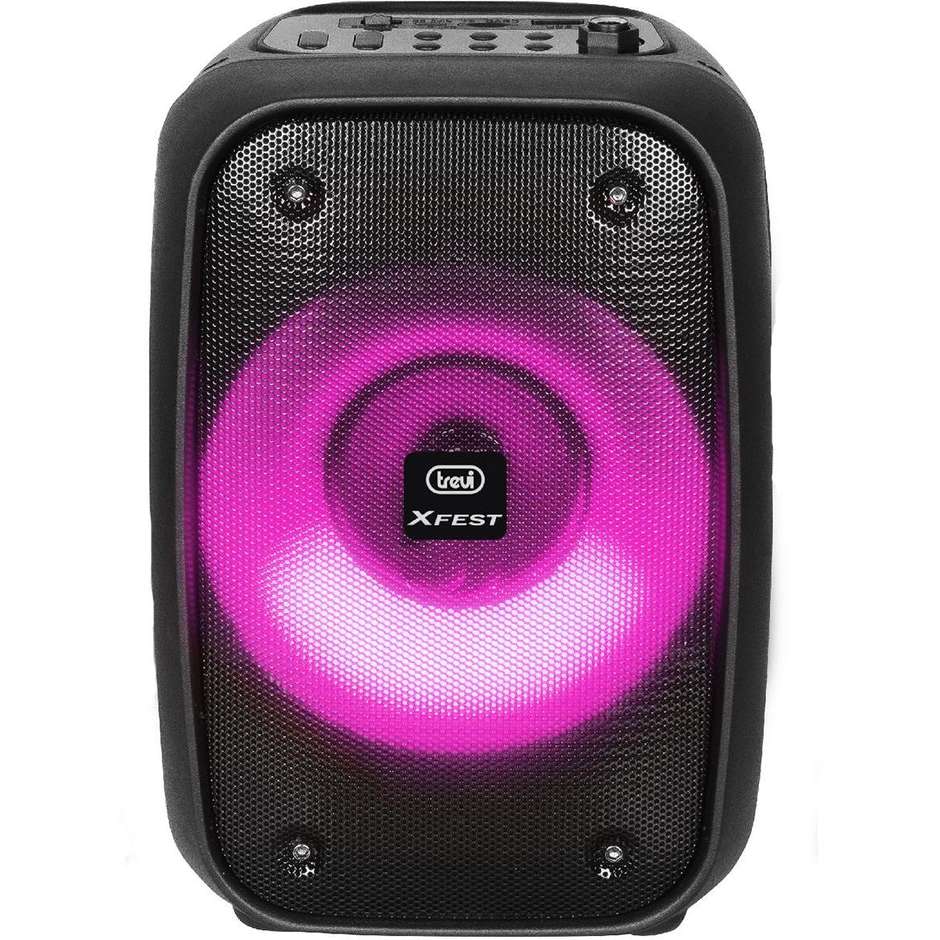 Trevi XFest XF 150 KB speaker karaoke 15 W con microfono e luci Disco Light