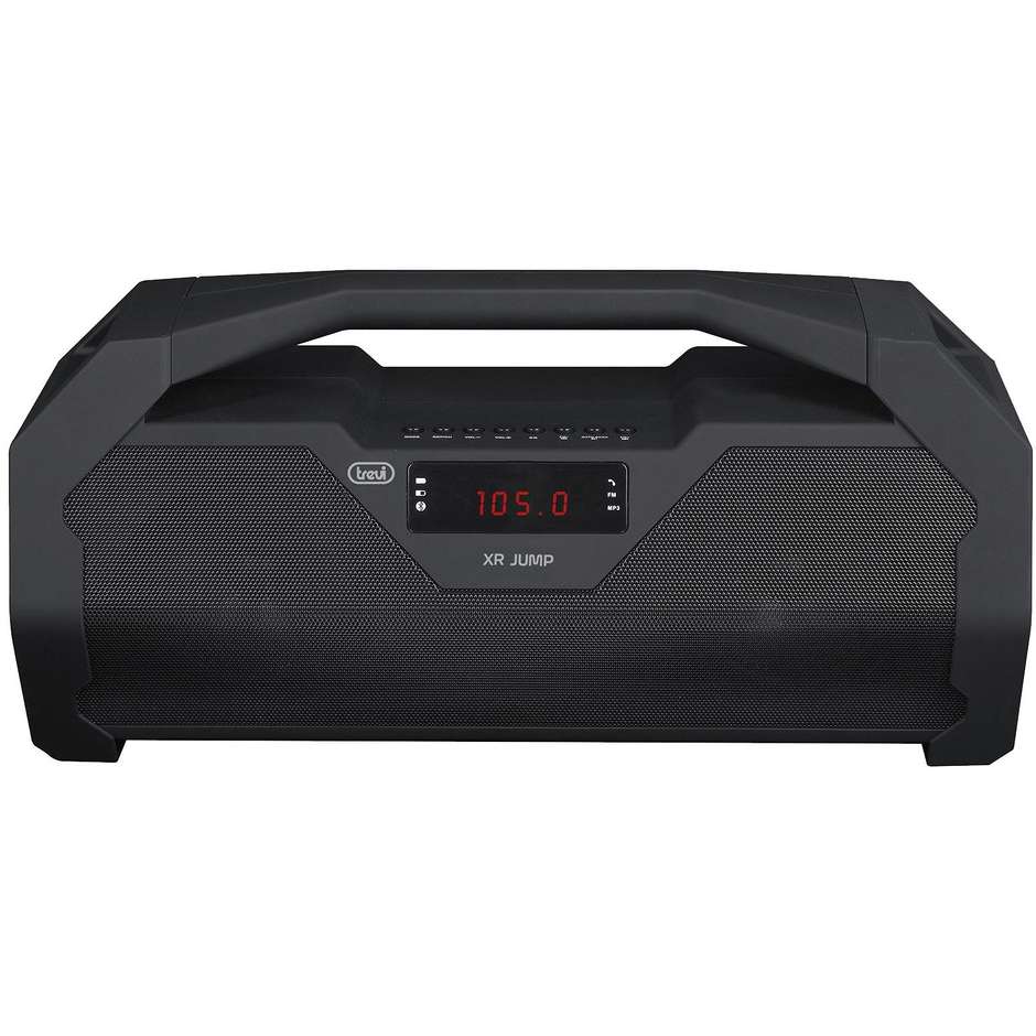 Trevi XR 180 BT Speaker portatile Lettore MP3 RAdio FM Bluetooth Micro-SD colore Nero